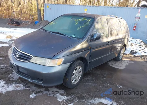 2004 Honda Odyssey Ex-L z USA, uszkodzony, nr VIN 5FNRL18914B018926
